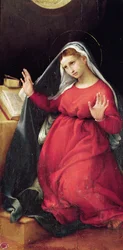 La Vierge, panneau droit de l